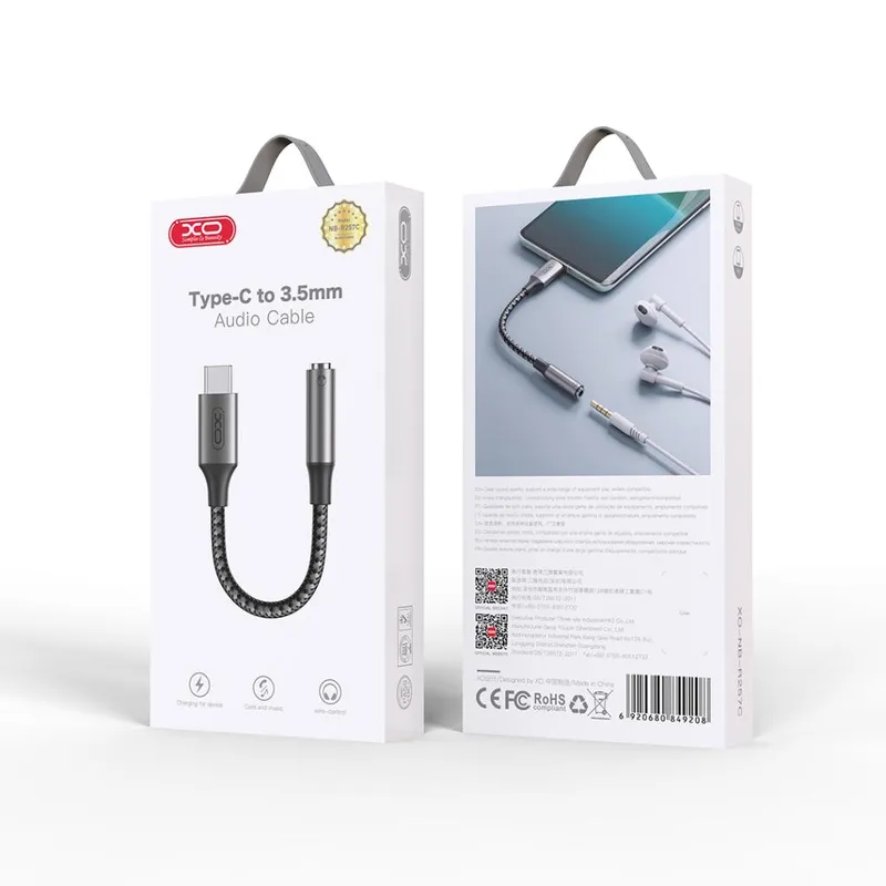 adaptador jack 3.5mm a tipo c nb-r257c 